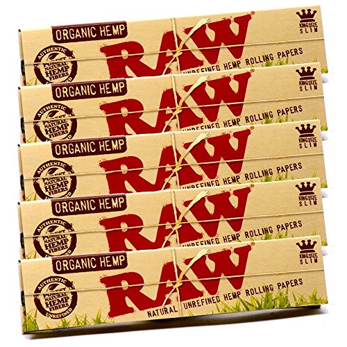 Cáñamo Orgânico Natural Sem Refinamento Papeis para Liar 5 Quadros Raw - Pósteres, impressões e arte visual - canao organico, sem refinado, papel de lixo
