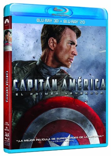 Blu-Ray Capitão América - O Primeiro Vingador (Edição em Espanhol) Marvel - Dvds e vídeos - blu-ray, capitão américa, vingador, edição em espanhol
