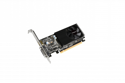 Placa de Vídeo Gigabyte GeForce GT 1030 2GB DDR5 Gigabyte - Placas e adaptadores de vídeo - geforce, gt 1030, 2gb ddr5