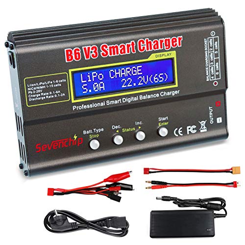 Carregador de Bateria IMAXRC B6V3 (B6V2) RUIZHI - Baterias - b6v3, carregador, baterias