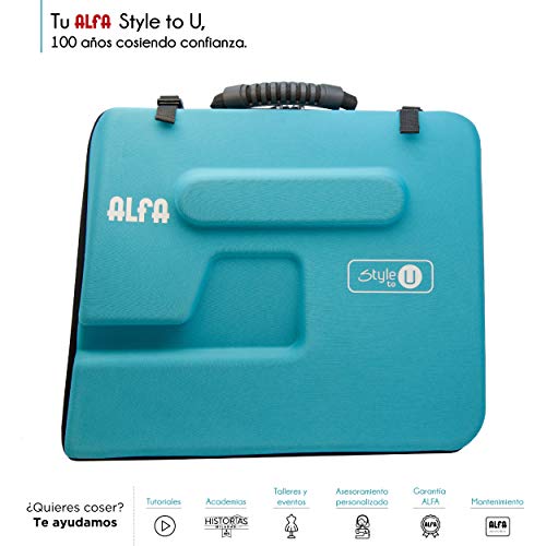 Capa para Máquina de Costura ALFA STYLE 001 Alfa - Estojos e capas para máquinas de artesanato - capa, máquina de costura