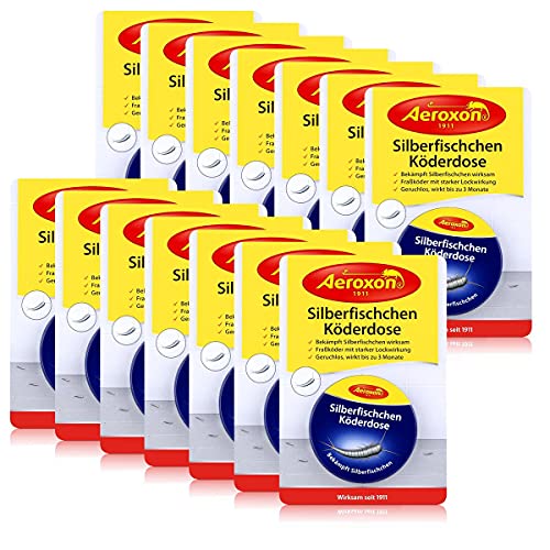 Aeróxion Bait For Silverfish (14 Units) AEROXON - Pesticidas - estarches, sugars, humidade, 14 unidades