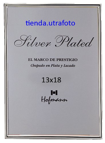 Moldura de Fotografia Silver Laccado 13x18cm Hofmann - Conjuntos de móveis de quarto - madeira, 13x18cm, prateado