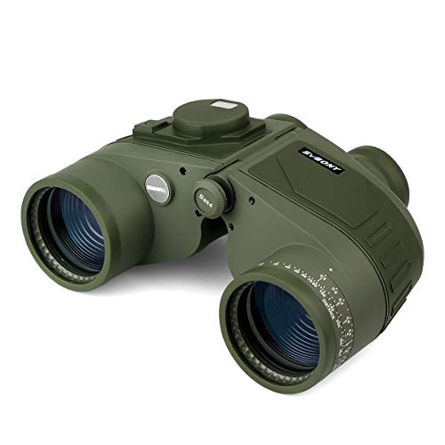 Binóculos 7X50 Brújula Telémetro Marítimo Prisma BAK4 Impermeable Svbony - Binóculos - binóculos, brújula, telemetro, marítimo, prisma BaK4, impermeável