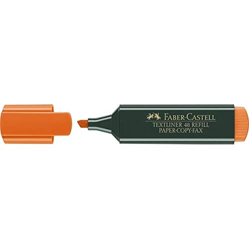 Lápis Fluorescentes FABER-CASTELL 100 Neon (Laranja) Faber-Castell - Marcadores e marcadores de texto - fluorescente, laranja, lavável, sem toxinas