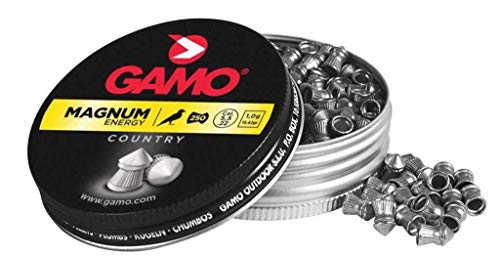Cartucho de caça Gamo Magnum 250 balas 5,5 mm Gamo - Munição - 55 mm, 250 balas, ponta dupla, expansão