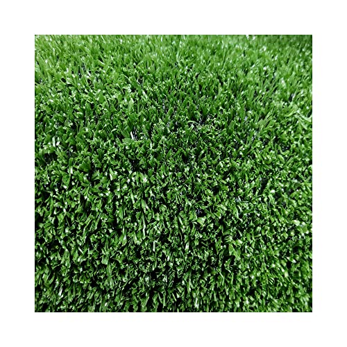Conjunto de 2 Tapetes de Relva Artificial CESPED ARTIFICIAL (Castanho - Poliéster - 6x1m) Comercial Candela - Jardinagem - tapete, relva artificial, castanho, poliéster, 6x1m