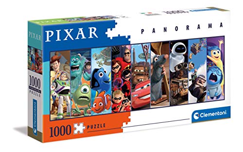 Puzzle 2D CLEMENTONI Panorama Multiprop Pixar (Idade Mínima: 10 - 1000 Peças) CLEMENTONI - Quebra-cabeças de encaixar - puzzle, CLEMENTONI, panorama, multiprop, pixar, idade mínima, 1000 peças