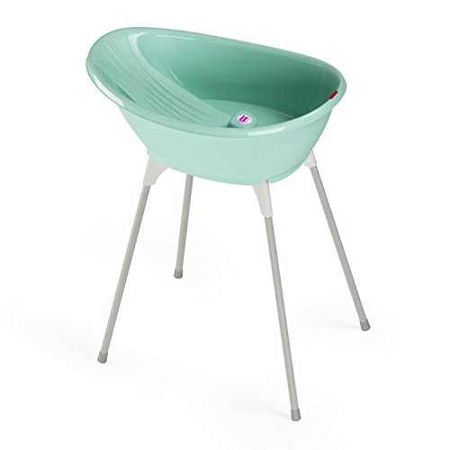 Conjunto de chuveiro OKBABY (Azul - Alumínio) Ok Baby Srl - Banheiras para bebês e assentos de banho - azul, alumínio, conjunto