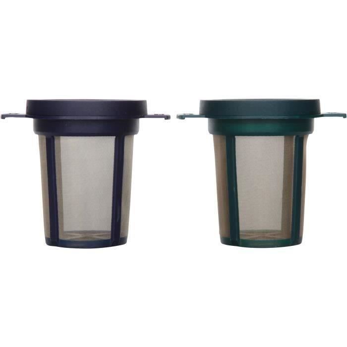 Conjunto de Filtros para Café FINUM Goldton FINUM - Peneiras de chá - alta qualidade, 8-12 chávenas, inox, compatível