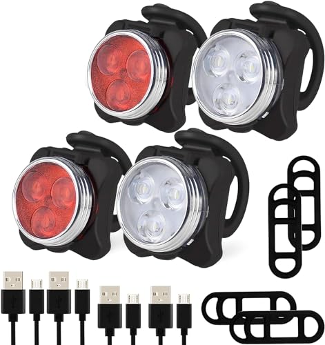 Luzes para Bicicletas BESTYKS 2 Conjuntos de Luzes bestyks - Roupa - bicicleta, luzes, conjunto