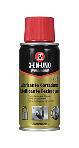 Lubrificante de Cerradura 3 em 1 Profissional 100 Ml EN - Lubrificantes - lubrificante, cerradura, profissional, 100 ml