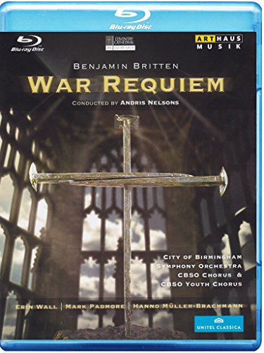DVD Benjamin Britten - War Requiem (Coventry Cathedral) (Edição em Espanhol) NELSONS,ANDRIS/CITY OF BIRMINGHAM SO - Dvds e vídeos - dvd, benjamin britten, war requiem, coventry cathedral