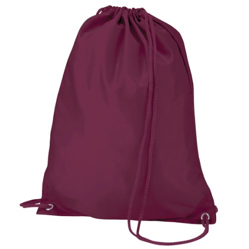 Mochila QUADRA GYMSAC 7L (Preto - Poliéster - 36x26x14 cm) Quadra - Mochilas - preto, poliéster, 36x26x14 cm