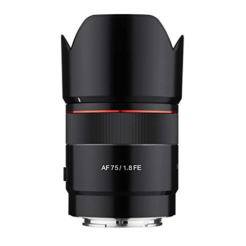 Objetiva SAMYANG AF 75mm F1.8 (Encaixe: Sony E - Abertura: f/22 - f/1.8) Samyang - Lentes de câmera - samyang, af 75mm, sony e, f1.8, telephoto