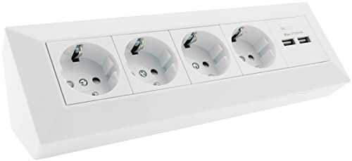 Extensão Elétrica CHILITEC 1000-0045 (4 Tomadas) ChiliTec GmbH - Fios e cabos elétricos - extensão elétrica, chilitec, 4 tomadas