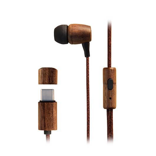 Auriculares com Fio ENERGY SISTEM Eco (In Ear - Microfone - Castanho) Energy Sistem - Fones de ouvido e headsets - intra-aural, castanho, microfone, com fios