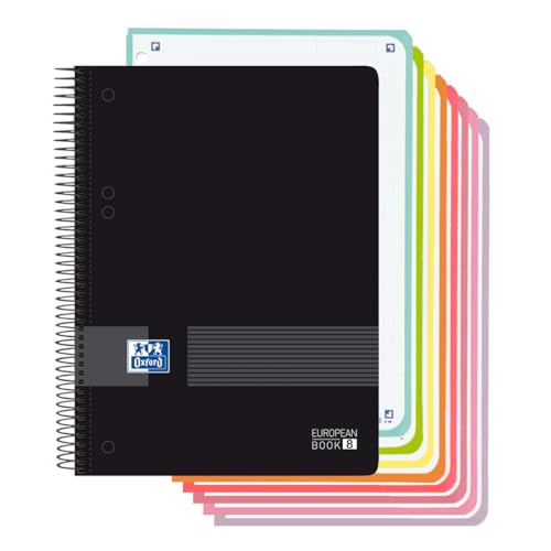 Caderno OXFORD 100003046 (A5 - 21.6x14.8cm) Hamelin Brands - Cadernos e bloco de notas - A5, 21.6x14.8cm, design simples