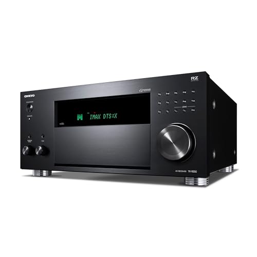 Amplificador AV ONKYO TX-RZ50-B (Negro - 5.2 canales) ONKYO - Receptores de áudio e vídeo - 5.2 canais, hdmi, usb, airplay, 140W