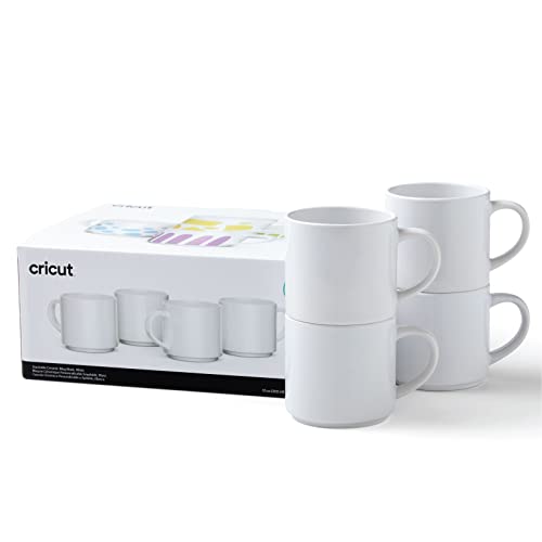 Cerâmica CRICUT Branco (10 Unidades - 300 Ml) Cricut - Copos e canecas - cerâmica, branco, 10 unidades, 300 ml