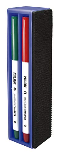 Marcador para Quadro Branco MILAN Whiteboard Marker (Multicor - 5 Tabletas) Milan - Marcadores e marcadores de texto - ponta magnética, multicor, 5 tabletas, borracha