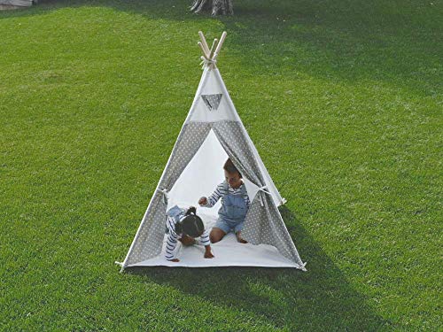 Tenda de Campismo para Crianças LITTLE ADVENTURES LA Global Manufacturing Group - Equipamento de jogo ao ar livre - porta, janela, removível, lavável