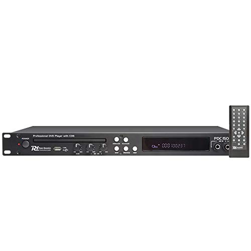Leitor CD POWER DYNAMICS PDC150 (Preto - USB) Power Dynamics - Reprodutores de dvd e blu-ray - cd, usb, preto