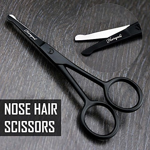 Tesoura Facial BIGOBY BEAUTY (Preto - 6.5 x 1 cm) Body Tools - Tesouras de cabelo - preto, 6.5 x 1 cm