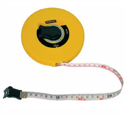 Fita de Medição STANLEY 0-34-296 (Amarelo - 20 mm x 2 m) STANLEY - Fitas métricas - amarelo, 20 mm x 2 m, ABS sintéticos, rebobinador automático