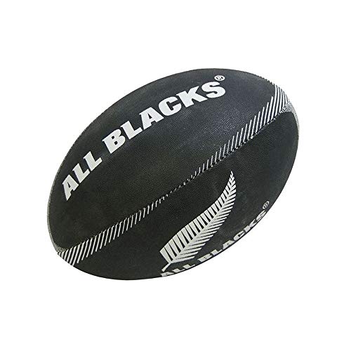 Bola de Rúgbi GILBERT All Blacks (Preto - 25 cm) Gilbert - Bolas de rugby - borracha, 25 cm, plástico, alça
