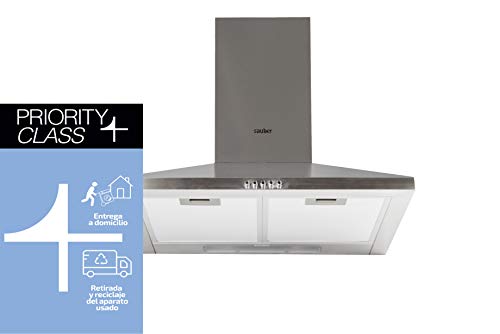 Exaustor SAUBER SCDP60I (400 m3/h - 60 cm) SAUBER - Eletrodomésticos de cozinha - 400 m3/h, 60 cm, aço inoxidável, SUS430