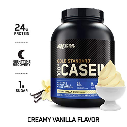 Optimum Nutrition Gold Standard 100% Whey Protein Powder Vanilla 1.82Kg OPTIMUM NUTRITION - Bebidas e shakes de nutrição - whey protein, vanilla, 1.82 kg