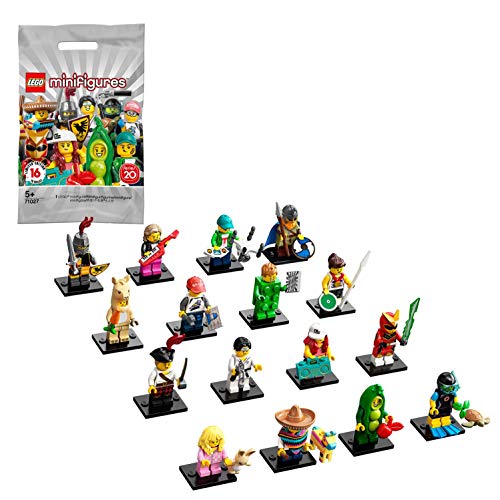 LEGO Minifigures Series 20 - 20 Mini Figuras (Idade Mínima Recomendada: 6 anos) LEGO - Blocos de encaixe - lego, minifiguras, série 20, colecionadores, personagens, 6 anos