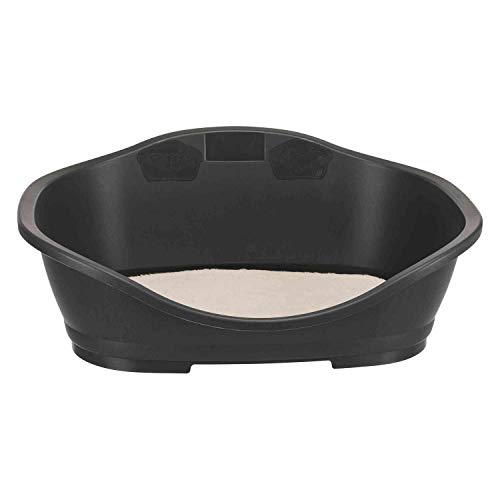 Caixa de Areia para Cães ZOLUX Sleeper Cinzento (55 x 40 x 45 cm) Stefanplast - Camas para cães - cinzento, antideslizante, ventilação, 1,22 kg