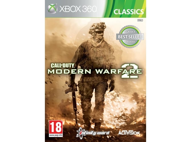 Jogo Xbox 360 Call of Duty: Modern Warfare 2 Classics (EN) ACTIVISION - Software de jogos de vídeo - xbox 360, call of duty, modern warfare 2, clássicos