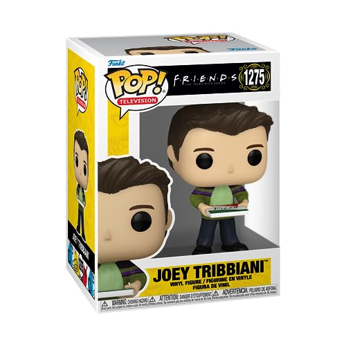 Figura FUNKO Pop! Friends: Joey with Pizza Funko - Brinquedos - joey, pizza, vinil, 10 cm