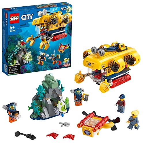 LEGO 43104 Submarino De Exploracao Do Oceano LEGO - Blocos de encaixe - submarino, exploração, oceano, grotta subaquática