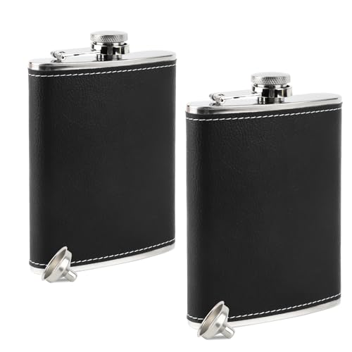 Garrafa de Álcool de Aço Inoxidável 2 Peças RISVOWO RISVOWO - Garrafas térmicas - aço inoxidável, 2 peças