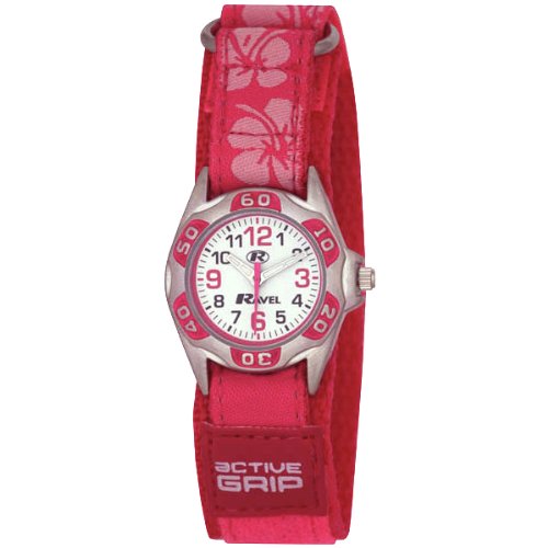 Relógio para Bebé RAVEL R1507.19 (Rosa) Ravel - Relógios - parede, branco, rosa, metal