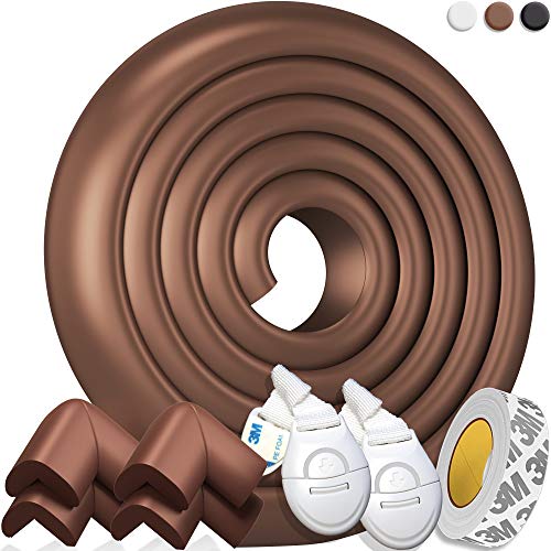 Kit de Proteção para Esquinas HAPPY CHLEA Happy Chlea - Travas de segurança para bebê - proteção, adesivo, rollo, fitas duplas
