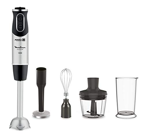 Batedeira MOULINEX QuickChef (1000 W - 12 velocidades) Moulinex - Batedeiras e liquidificadores - 1000 W, 12 velocidades, Powelix