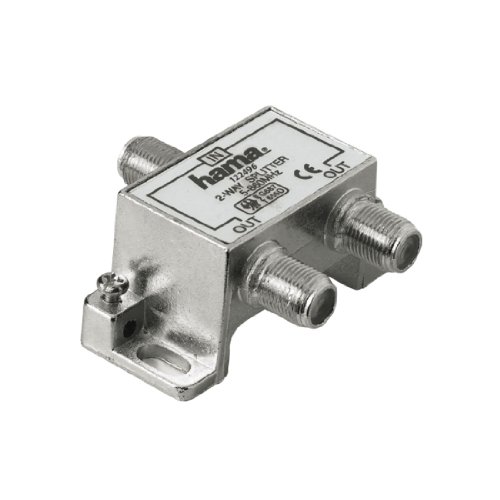 Cabo de Áudio HAMA (Jack 3.5mm - Jack 3.5mm) Hama - Divisores e comutadores de áudio e vídeo - jack 3.5mm, prateado, plug & play