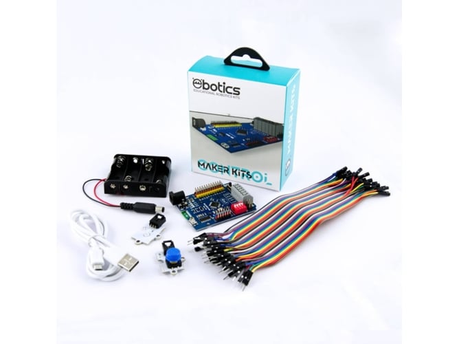 Kit de Robótica EBOTICS Bxmpj01 (Idade Mínima: 8) EBOTICS - Brinquedos - robótica, programação, ciência, tecnologia