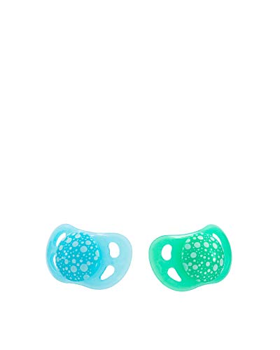 Chupeta Twistshake 0-6M Blue & Green 2 Unidades Twistshake - Chupetas e mordedores - rotativo, 0-6 meses, ergonômico, brinquedo
