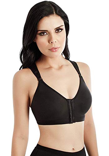 Yiania Bra 128 Rosto Post-Operatório Preto 2Xl YIANNA - Sutiãs - rosto, post-operatório, preto