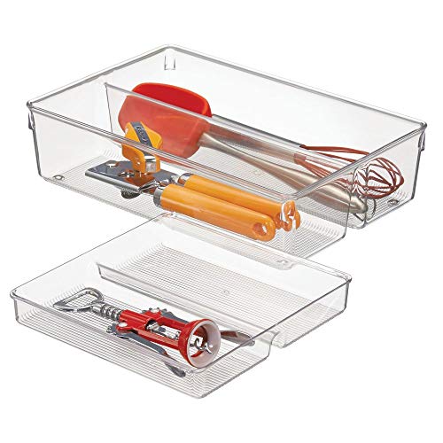 Caixa de Arrumação MDESIGN Kitchen Organizer mDesign - Organizadores de utensílios e talheres - caixa, arrumação, kitchen organizer