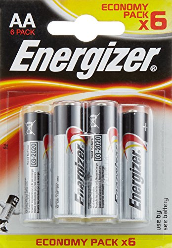 Pilhas ENERGIZER Alcalino (6 unidades - AAA) Energizer - Baterias de uso geral - alcalino, AAA, 6 unidades