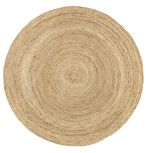 Tapete HAMID ALFOMBRA YUTE Alhambra (Bege - 200x200 cm) Alfombras Hamid - Tapetes - 200x200 cm, fibras naturais, design moderno