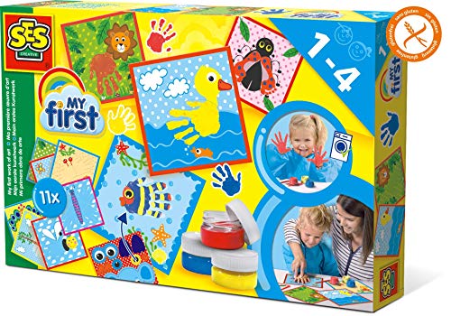 Kit de Artesanato para Crianças SES CREATIVE 14419 SES CREATIVE - Kits de artesanato de brinquedos - kit, artesanato, crianças, cartões impressos, pintura