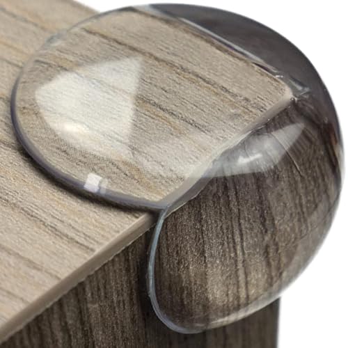 Protetor de Canto de Mesa para Bebé 12 Unidades Estallar - Peças e acessórios para secretárias - protetor, canto mesa bebé, 12 unidades, plástico suave, transparente